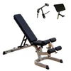 Kép 1/3 - Body-Solid Univerzális pad - negatív is - Scott pad és Lábgép opcióval (GFID71+GPCA1+GLDA3)