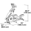 Kép 5/5 - Nautilus E628 fronthajtásos elliptikus gép