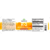 Kép 2/2 - Swanson K2 vitamin (Menakinon-7) 100 mcg / 30 db lágyzselatin kapszula