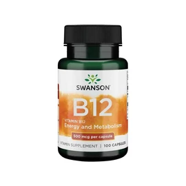 Swanson B12-vitamin 500 mcg/100 db