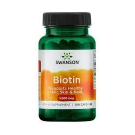 Swanson Biotin 5.000 mcg / 100 db