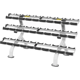 Vector Fitness 3 soros súlyzótartó állvány 15 pár súlyzóhoz