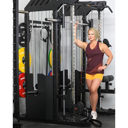 Powertec Smith Multi Gym – többfunkciós Smith keret komplett edzéshez