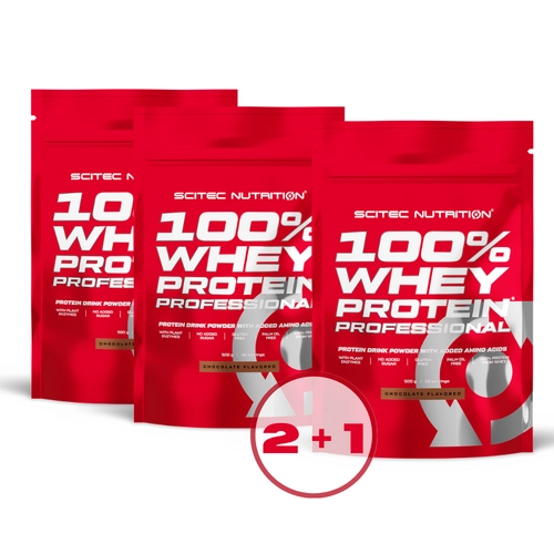 100% Whey Protein Professional 500g 2+1 (1,5 kg)